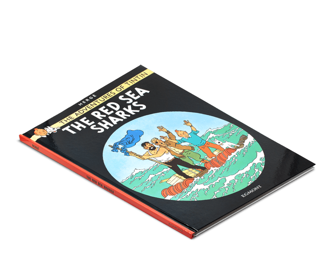 comic　Sharks　Design　Tintin:　of　Adventures　Compendium　The　–　Sea　book　Red　The　Store