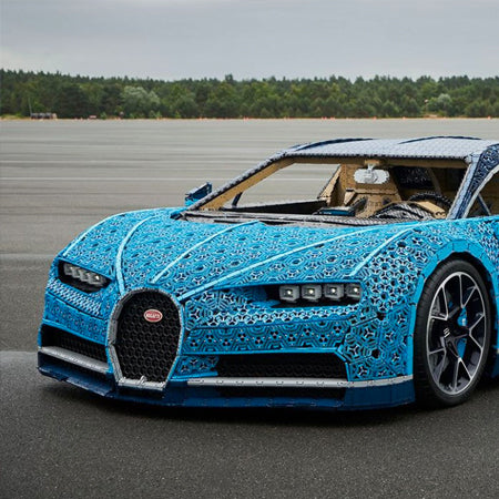 A million piece, life-size, drivable Lego Technic Bugatti (!) → ...