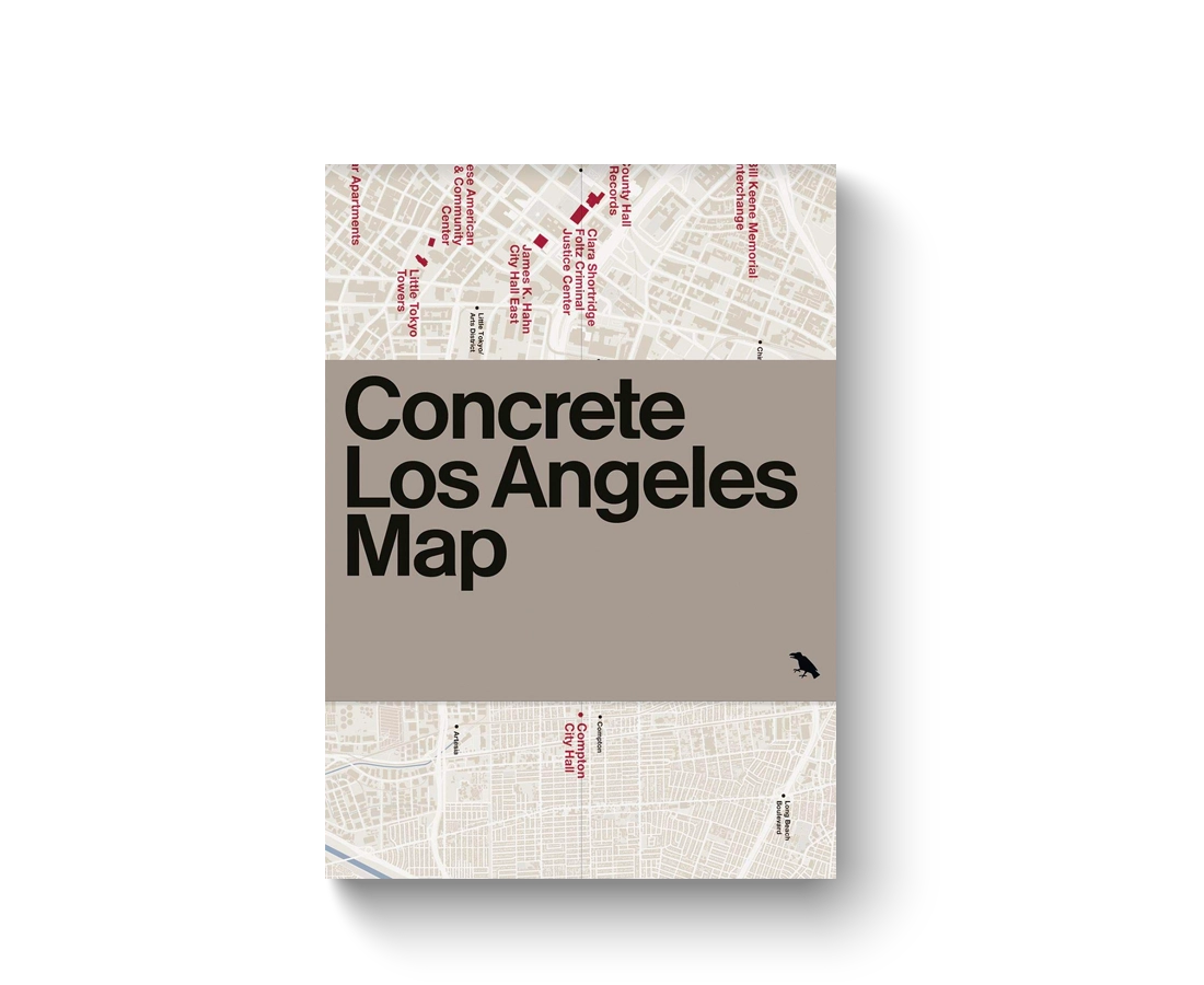 Concrete Los Angeles Map – Compendium Design Store