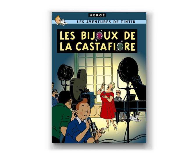 Les Bijoux De La Castafiore | French Edition | Adventures of Tintin ...